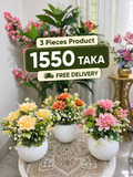 3 pieces 1550tk Flower with Tob